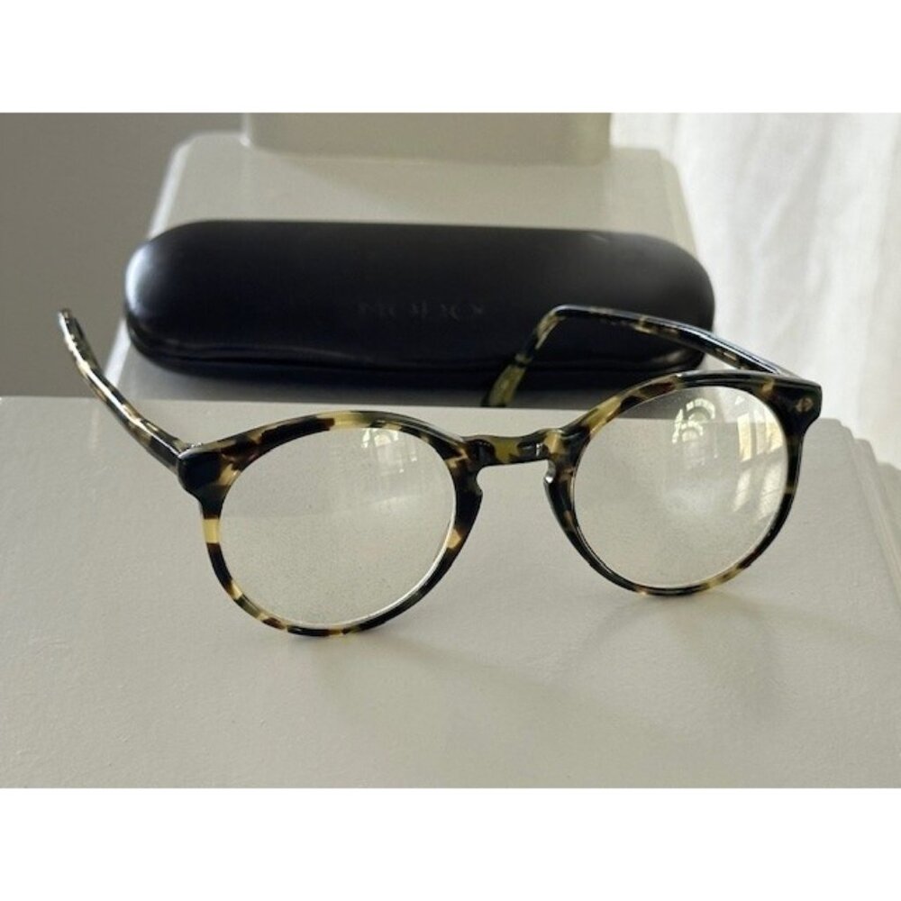MODO Eyeglasses Frames Case  Col 102 48 22 140 Tortoiseshell Italy Mod 285 Brown